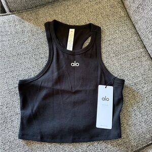 ALO Yoga Black Tank Top